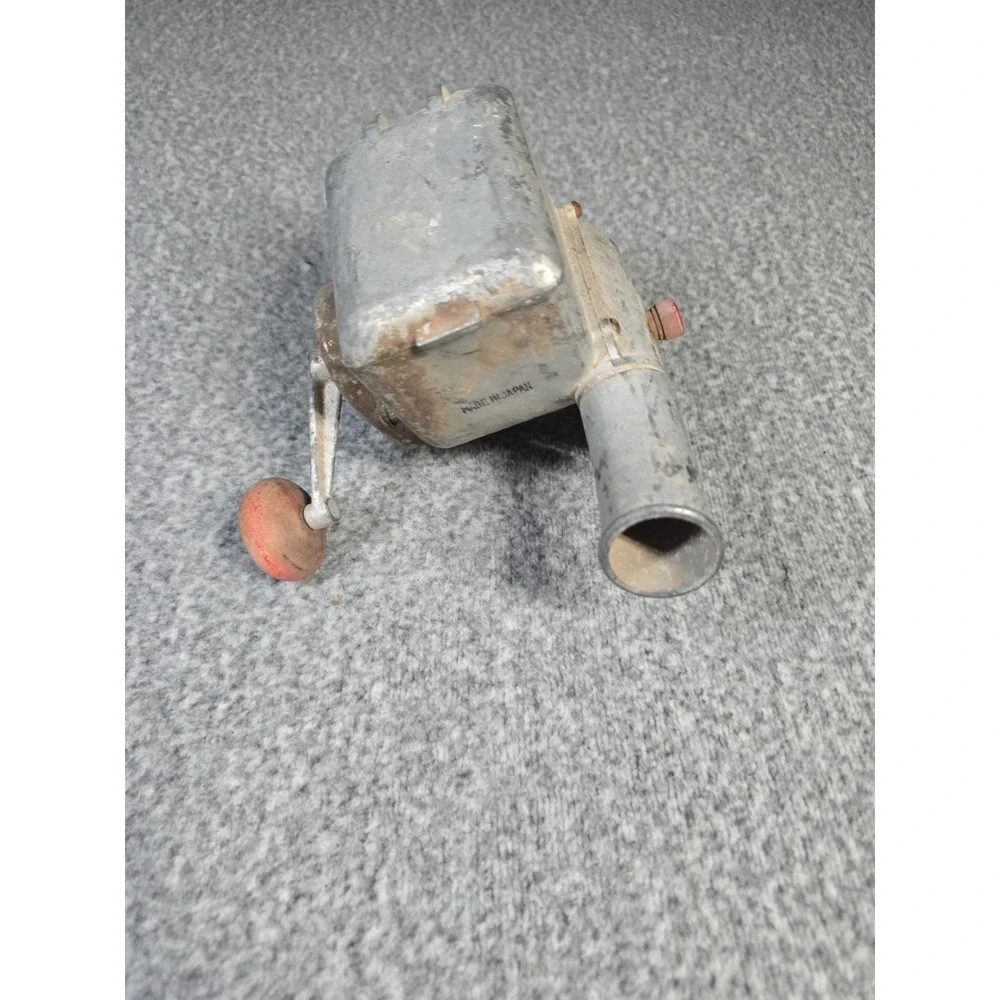 Antique Handheld Crank Handled Seeder From 1920's Handle Broken Off